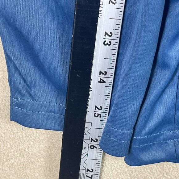 Reel‎ Life Mens XL Long Sleeve Performance Fishing Shirt Blue Crew Neck Logo - Picture 5 of 12